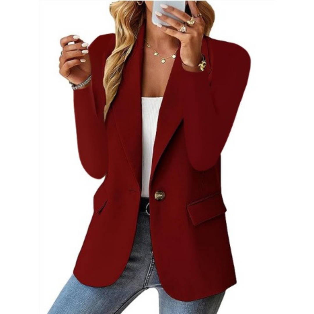 Amelia - Stylish Single-Button Blazer