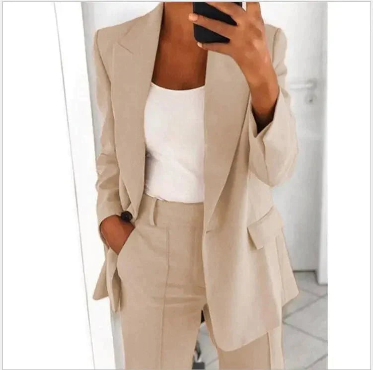 Anna - Elegant Blazer and Trousers Set