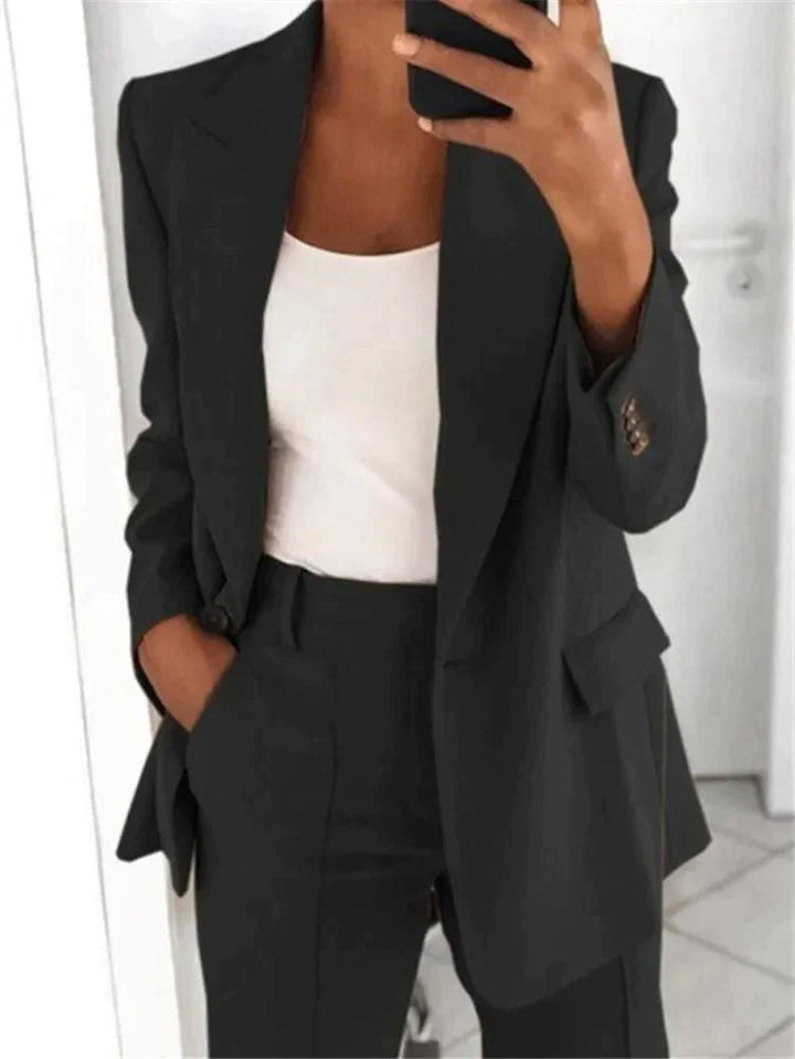 Anna - Elegant Blazer and Trousers Set
