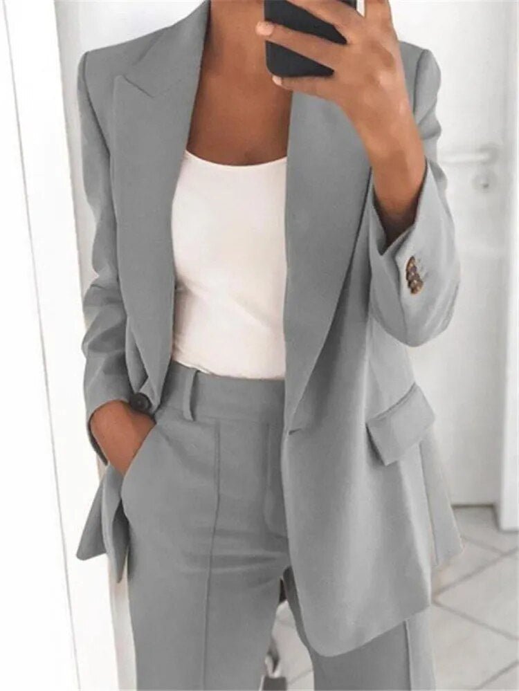 Anna - Elegant Blazer and Trousers Set