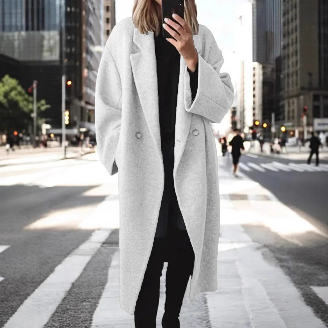 Camilla - Oversized Wool-Blend Coat
