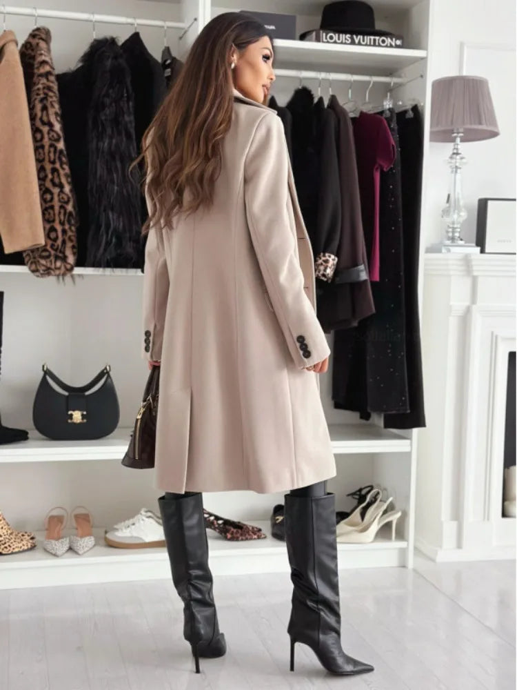 Angela - Tailored Longline Coat