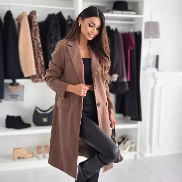 Angela - Tailored Longline Coat