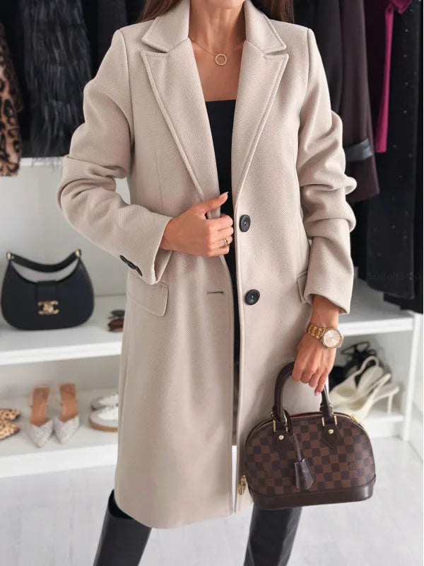 Angela - Tailored Longline Coat