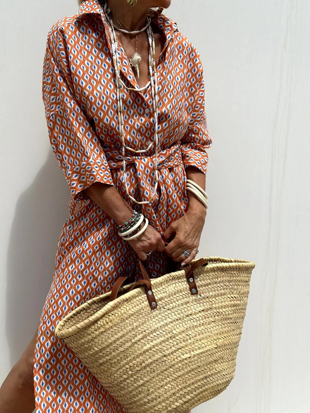 Sophie - Relaxed Fit Striped Shirt Dress